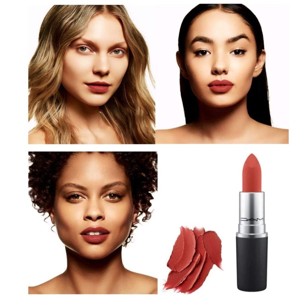 MAC Powder KISS Lipstick 916 Devoted to Chili